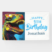 Banderoles Dinosaure préhistorique (Horizontal)