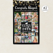 Banderoles Diplôme 42 Collage de photos Script Classe Année