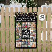 Banderoles Diplôme 42 Collage de photos Script Classe Année