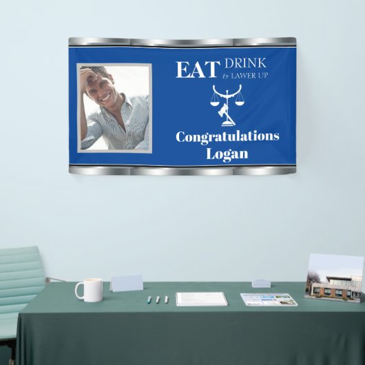 Banderoles Diplôme, Avocat Échelles de Justice (Salon professionnel)