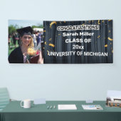 Banderoles Diplôme customisé 2023 avec nom et photo (Salon professionnel)