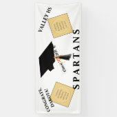 Banderoles Diplôme de Casquette de 2e classe de 2026 (Vertical)