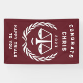 Banderoles Diplôme de droit unique (Horizontal)