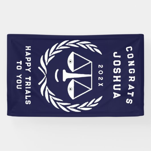 Banderoles Diplôme de droit unique (Horizontal)