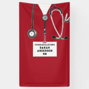 Banderoles Diplôme de l'école de soins infirmiers