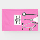 Banderoles Diplôme de l'école de soins infirmiers (Horizontal)