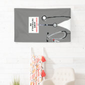 Banderoles Diplôme de l'école de soins infirmiers (En situation)