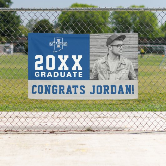 Banderoles Diplômé de l'État de l'Indiana (En situation)