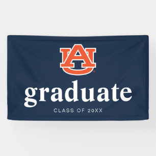 Banderoles Diplôme de l'Université d'Auburn - Auburn Tigers