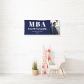 Banderoles Diplômé de MBA Photo (En situation)