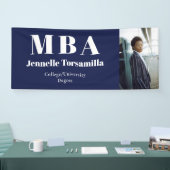 Banderoles Diplômé de MBA Photo (Salon professionnel)