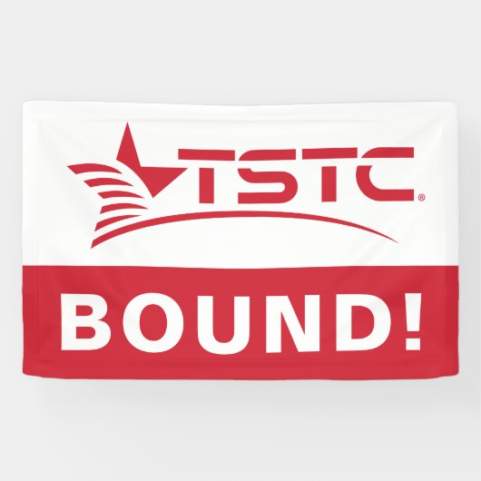 Banderoles Diplômé de Texas State Technical College (Horizontal)