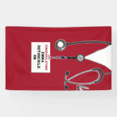 Banderoles Diplôme d'une école de soins infirmiers personnali (Horizontal)