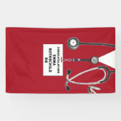 Banderoles Diplôme d'une école de soins infirmiers personnali (Horizontal)