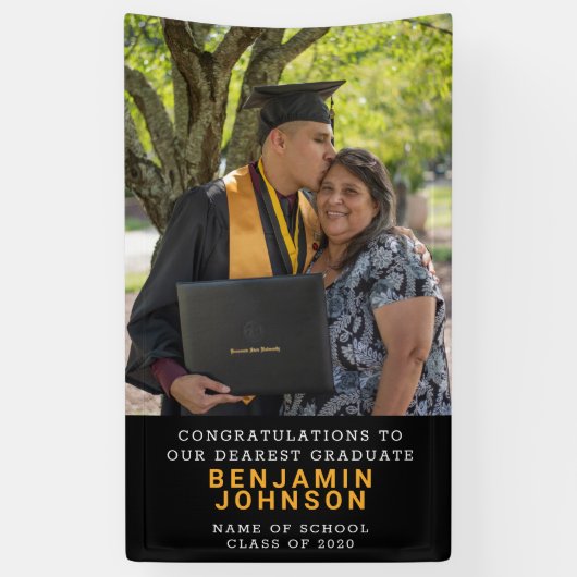 Banderoles Diplômé en photo verticale tendance (Vertical)