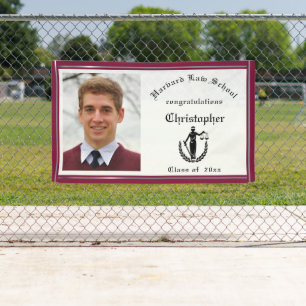 Banderoles Diplôme, Faculté de droit, Rouge, Douane cramoisie