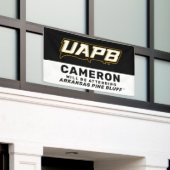 Banderoles Diplômé futur de l'UAPB Golden Lions (Bâtiment extérieur)