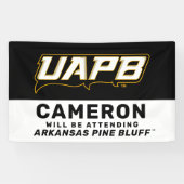 Banderoles Diplômé futur de l'UAPB Golden Lions (Horizontal)