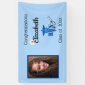 Banderoles Diplôme, Infirmière diplômée, Infirmière autorisée (Vertical)