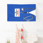 Banderoles Diplôme Médicale (En situation)