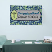 Banderoles Diplômé Médicale (Salon professionnel)