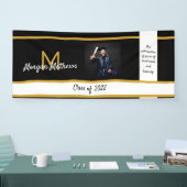 Banderoles Diplôme Noir traditionnel (Salon professionnel)