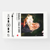 Banderoles Diplôme personnalisé Photo Chanson Playlist (Horizontal)