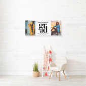 Banderoles Diplôme photo moderne (En situation)