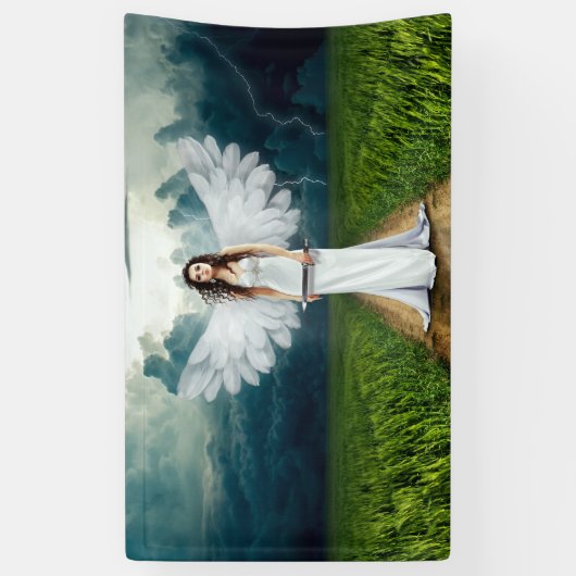 Banderoles Direction des anges (Vertical)