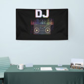 Banderoles Dj Music Lover Music Player Sound Cool (Salon professionnel)