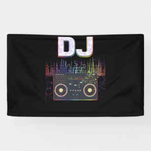 Banderoles Dj Music Lover Music Player Sound Cool