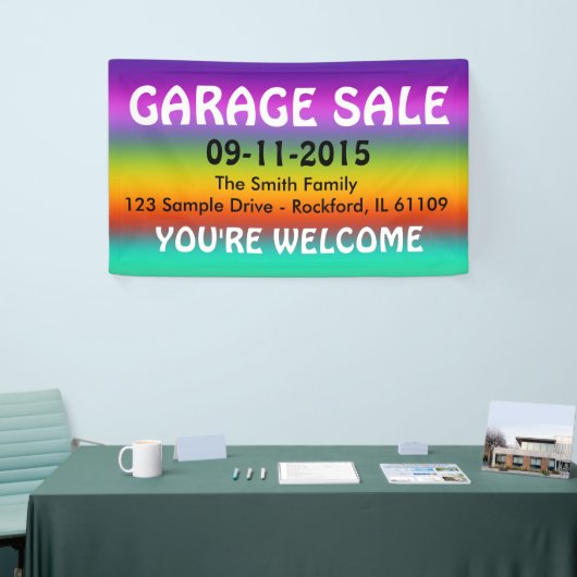 Banderoles do-it-yourself - Ajoutez votre propre arrière - pl (Salon professionnel)