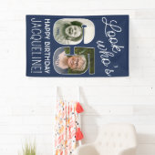 Banderoles do-it-yourself couleurs ・ Regardez qui est 65 Anni (En situation)