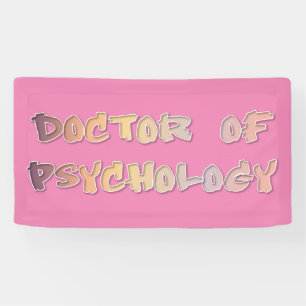 Banderoles Docteur en psychologie