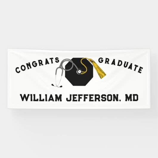 Banderoles Docteur Médicale (Horizontal)