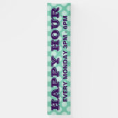 Banderoles Doit sans soudure transp blanc motif. + vos idées (Vertical)