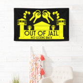 Banderoles Don De Libération De La Prison Hors Prison (En situation)