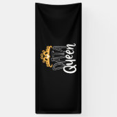 Banderoles Don de scientifique | Fier Data Queen (Vertical)