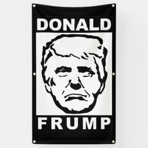 Banderoles donald frump