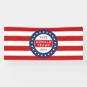Banderoles Donald Trump 2016 (Horizontal)
