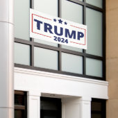 Banderoles Donald Trump 2024 (Bâtiment extérieur)