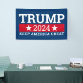 Banderoles Donald Trump PEUT CHANGER D'ANNÉE À Garder l'Améri (Salon professionnel)
