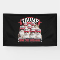 Donald Trump sécurise à nouveau les chats lors du 