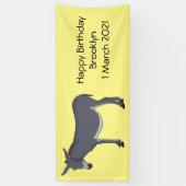 Banderoles Donkey cartoon (Vertical)