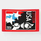 Banderoles Dons de citoyenneté américaine (Horizontal)