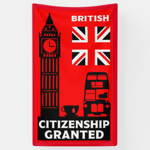 Banderoles Dons de citoyenneté britannique