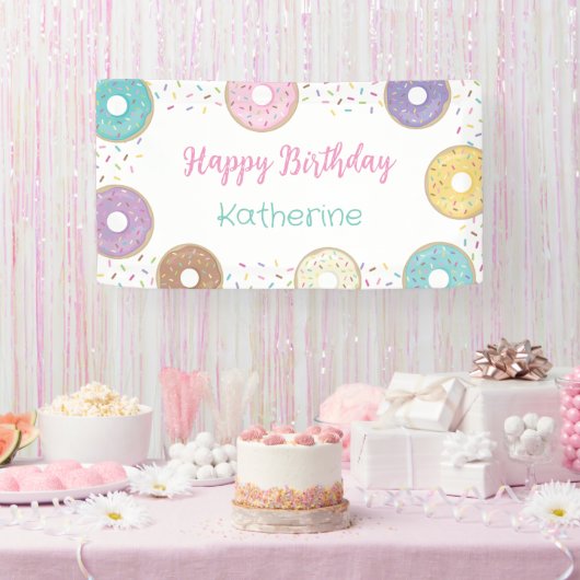 BANDEROLES DONUT GROUPE (Fête)