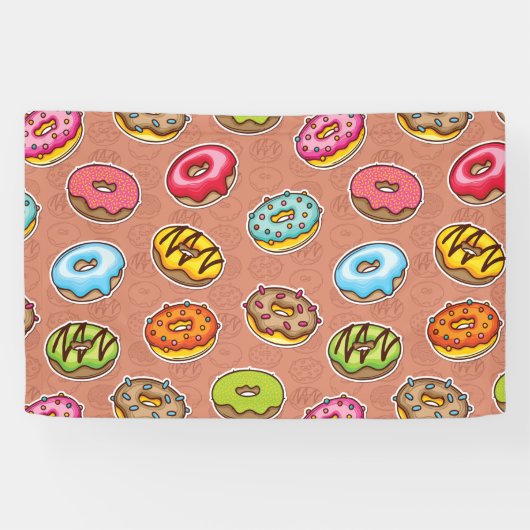 Banderoles Donuts  (Horizontal)
