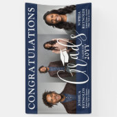 Banderoles Double graduation 3 Photo Marine & White Joint Par (Vertical)