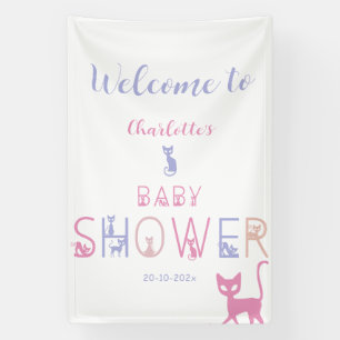 Banderoles Douce Fête de Naissance aux Couleurs Pastel pour C